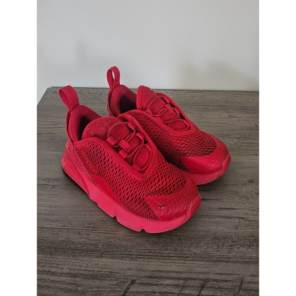 Nike Little Kid's Air Max 270 RF Red Girl Boy Shoes Size 8C